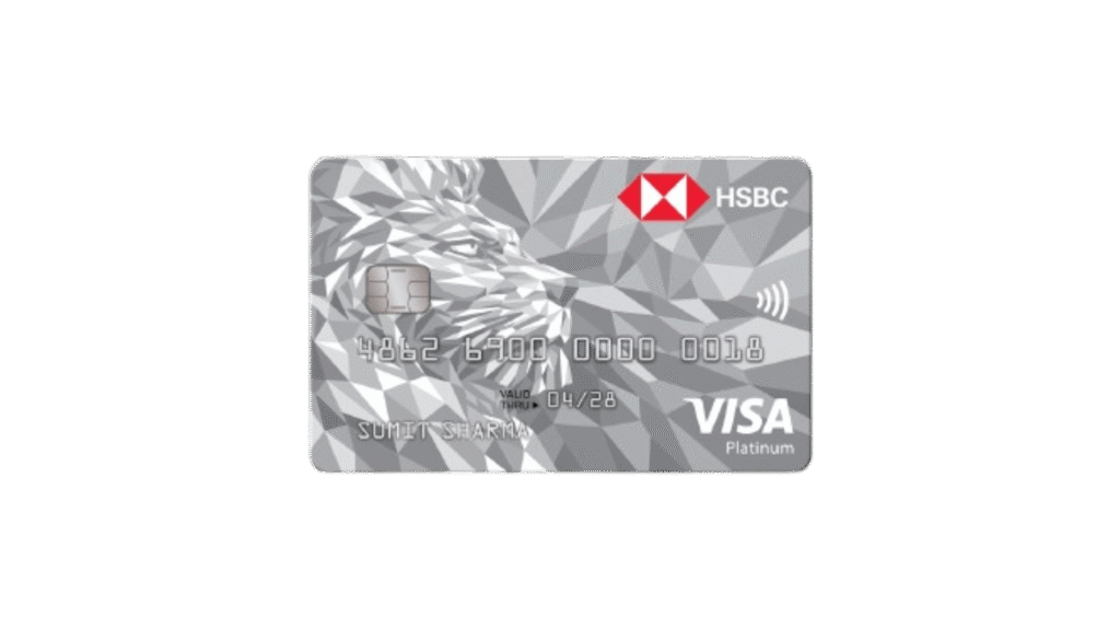 HSBC Platinum Credit Card India Benefits